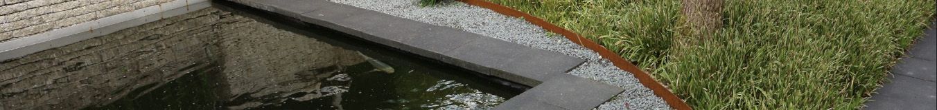 Einfassung aus Cortenstahl Einfassung aus Cortenstahl