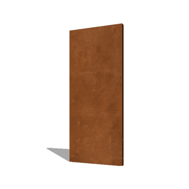 Cortenstahl Basis Paneel 80 x 6 x 190 cm