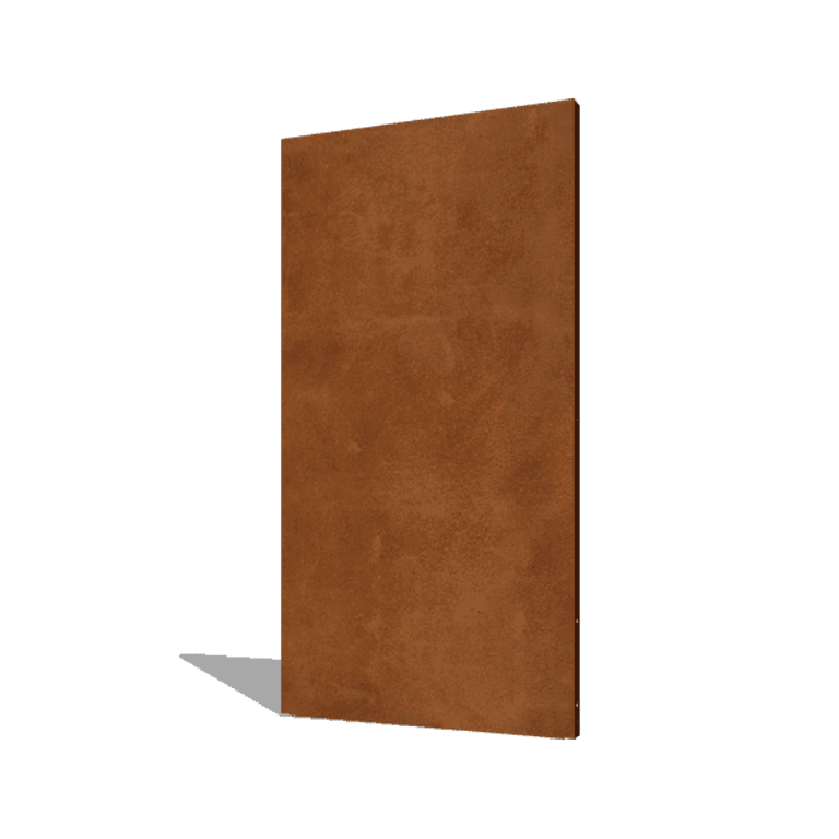 Cortenstahl Basis Paneel 100 x 6 x 190 cm