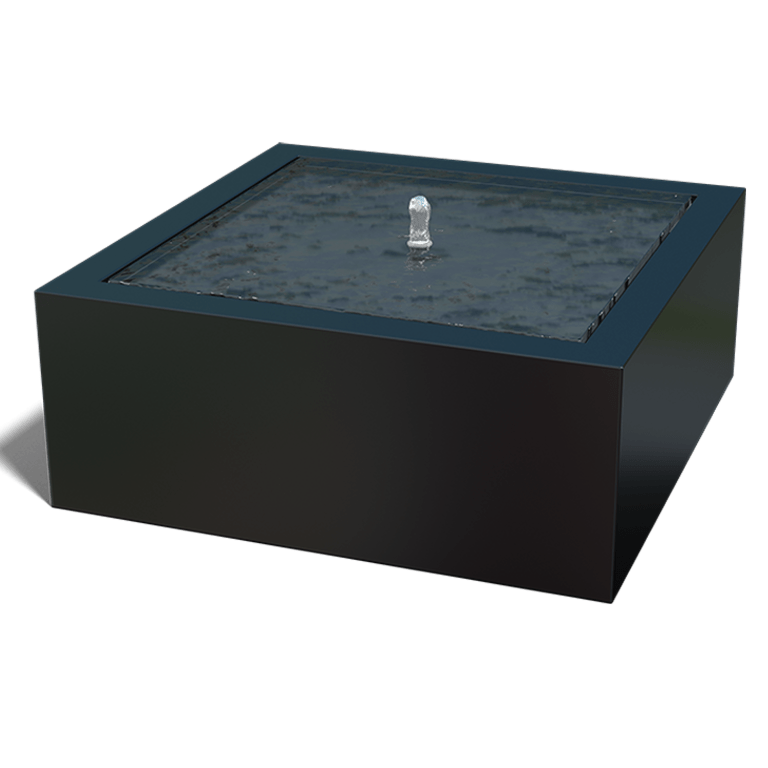 Wassertisch aus Aluminium 1000x1000x400