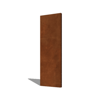 Cortenstahl Basis Paneel 60 x 6 x 190 cm