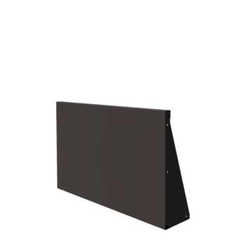 Stützmauer aus Stahl - Gerade - 100 x 60 cm - Andere RAL farbe