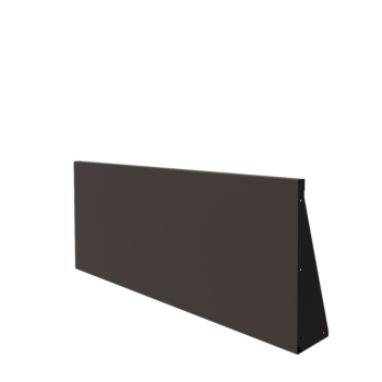 Stützmauer aus Stahl - Gerade - 150 x 60 cm - Andere RAL farbe