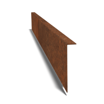 Beeteinfassung gebogen aus Cortenstahl 22 cm (Länge 150 cm)