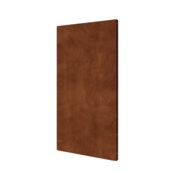 Cortenstahl Basis Paneel 100 x 6 x 190 cm