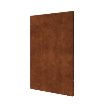 Cortenstahl Basis Paneel 120 x 6 x 190 cm