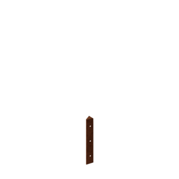 Cortenstahl Pflanzkübel - Eckstück 45° - 30 cm