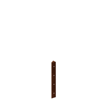 Cortenstahl Pflanzkübel - Eckstück 45° - 40 cm