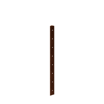 Cortenstahl Pflanzkübel - Eckstück 45° - 80 cm
