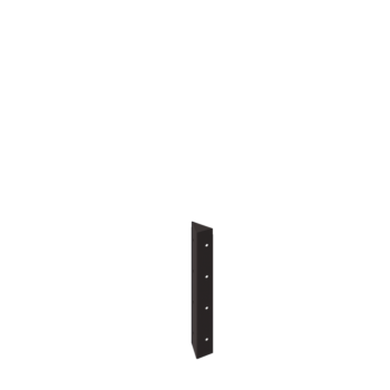 Pflanzkübel aus Stahl - Eckstück 90° - 40 cm - RAL7016 matte (anthrazitgrau)