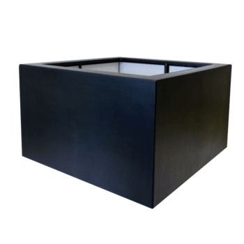 Fiberglas Pflanzkübel - Viereck - 160 x 160 x 80 cm - Mit Boden