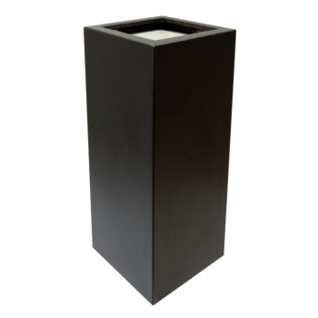 Fiberglas Pflanzkübel - Viereck - 50 x 50 x 120 cm - Mit Boden