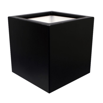 Fiberglas Pflanzkübel - Viereck - 70 x 70 x 70 cm - Mit Boden