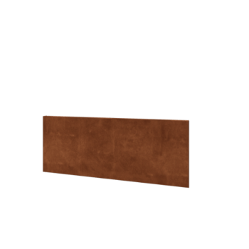 Sichtschutzzaun aus Cortenstahl H Paneel 120 x 47,5 cm