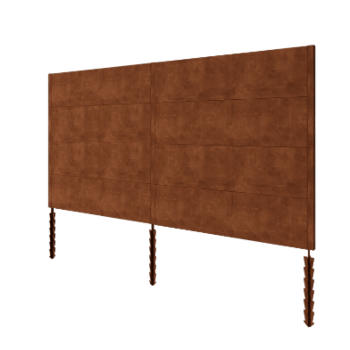Sichtschutzzaun aus Cortenstahl H4 Komplettsatz 378 cm
