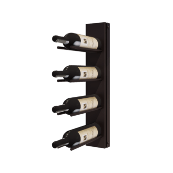 Weinregal aus Stahl - Puglia - 10,6 x 29 x 55 cm - Bronze