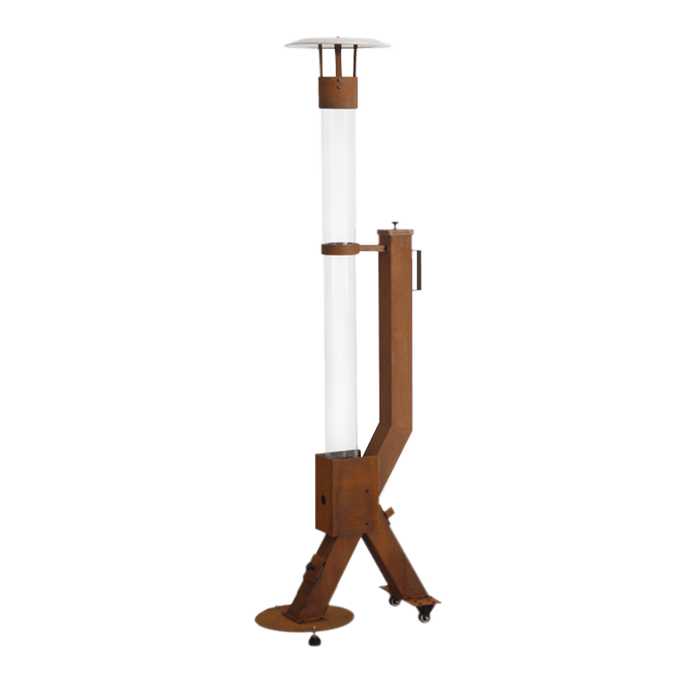 Pellet heizstrahler - Rocket - Corten
