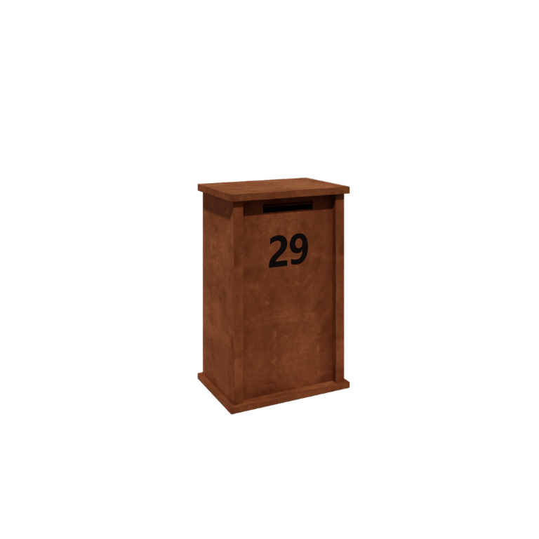 Arizona Briefkasten Typ M aus Cortenstahl
