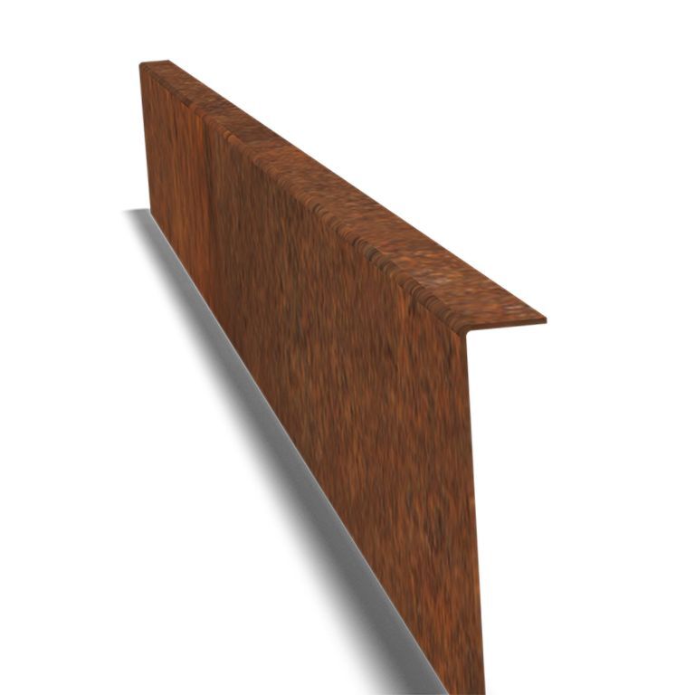 Cortenstahl Beeteinfassung - Gebogen - Höhe 22 cm - Kompletter Satz 24 meter
