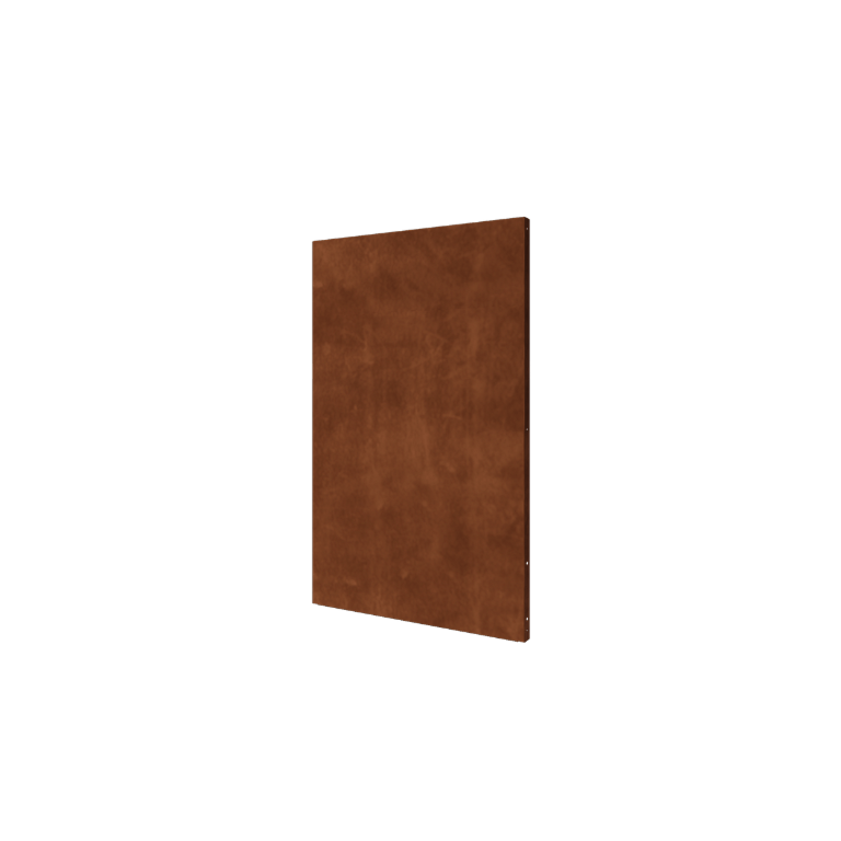 Cortenstahl Sichtschutz Paneel - Basis - 120 x 6 x 190 cm