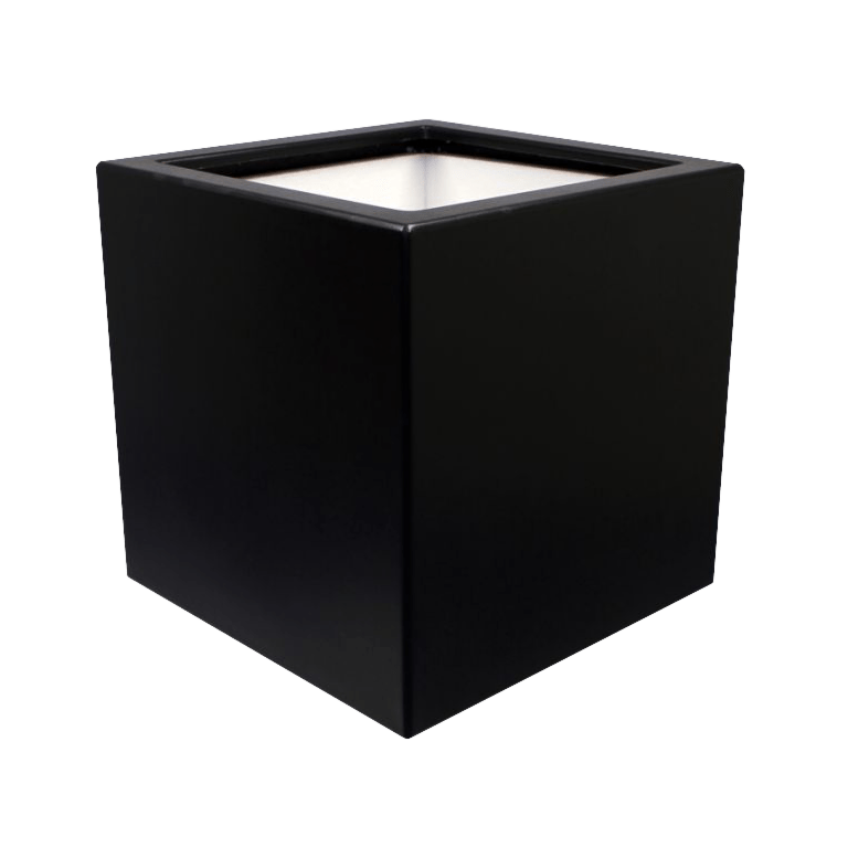 Fiberglas Pflanzkübel - Viereck - 70 x 70 x 70 cm - Mit Boden