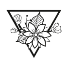 Wanddekoration aus Metall Flower 1.0