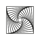 Wanddekoration aus Metall Geometric Pattern 3.0