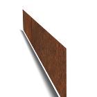 Einfassung gerade aus Cortenstahl 150mm (Länge 1500mm)