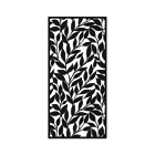 Wanddekoration aus Metall Leaves
