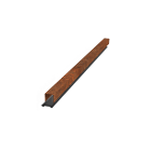 Aufsatzprofil Cortenstahl 50x50x50 (Länge 1500mm)