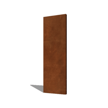 Cortenstahl Basis Paneel 60 x 6 x 190 cm