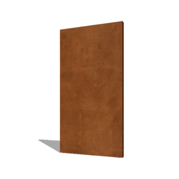 Cortenstahl Basis Paneel 100 x 6 x 190 cm