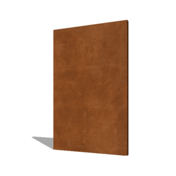 Cortenstahl Basis Paneel 120 x 6 x 190 cm