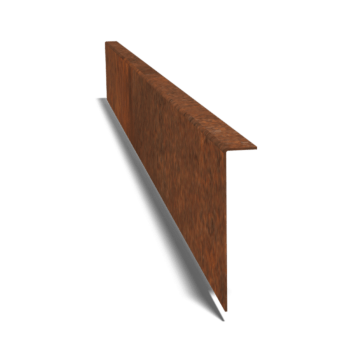 Einfassung gebogen aus Cortenstahl 22 cm (Länge 150 cm)