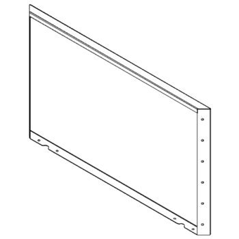 Cortenstahlplatte 60 x 100 cm