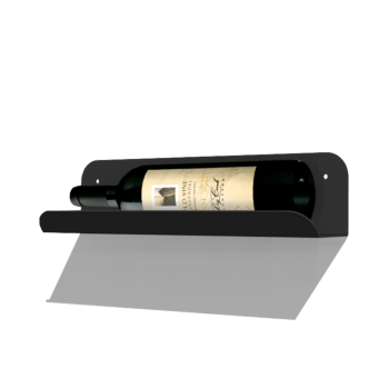 Weinregal aus pulverbeschichtetem Stahl Lazio 35 cm