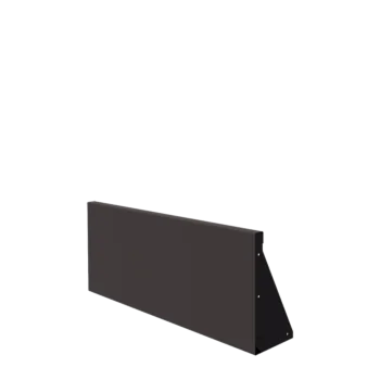 Stützmauer aus Stahl - Gerade - 100 x 40 cm - Andere RAL farbe