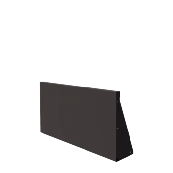 Stützmauer aus Stahl - Gerade - 100 x 50 cm - Andere RAL farbe