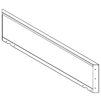 Cortenstahl Pflanzkübel - Paneel - 30 x 120 cm
