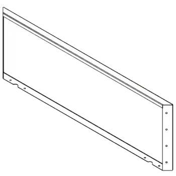 Cortenstahl Pflanzkübel - Paneel - 40 x 120 cm