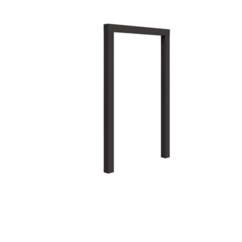 Pergola aus Stahl - Gerade - 150 x 230 cm - Andere RAL farbe - Ohne Betonsockel