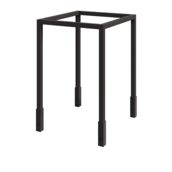 Pergola aus Stahl - Viereckig - 224 x 200 x 230 cm - Andere RAL farbe - Mit Betonsockel