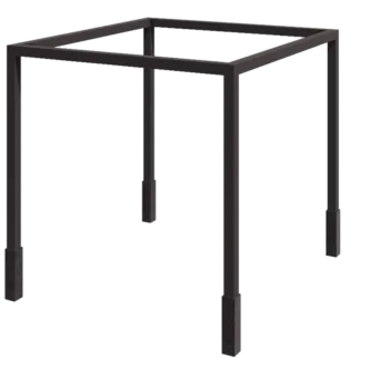 Pergola aus Stahl - Viereckig - 324 x 250 x 230 cm - Andere RAL farbe - Mit Betonsockel