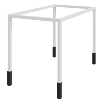 Pergola aus Stahl - Rechteckig - 424 x 250 x 230 cm - RAL9010 matte (weiß) - Mit Betonsockel