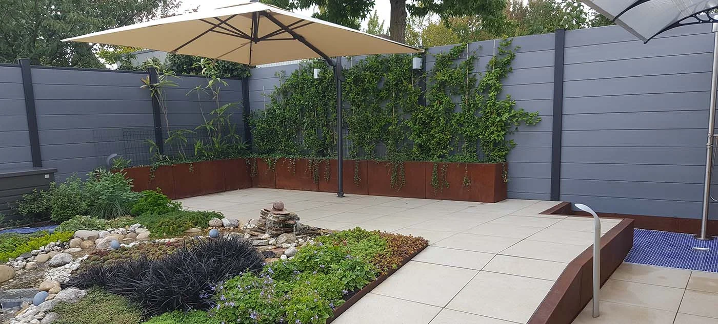 Cortenstahl im Garten: moderne Revolution in der Gartengestaltung