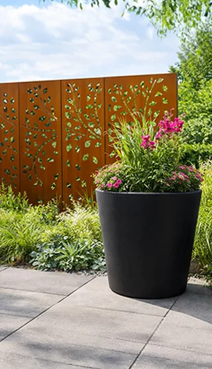 Fiberglas Pflanzkübel